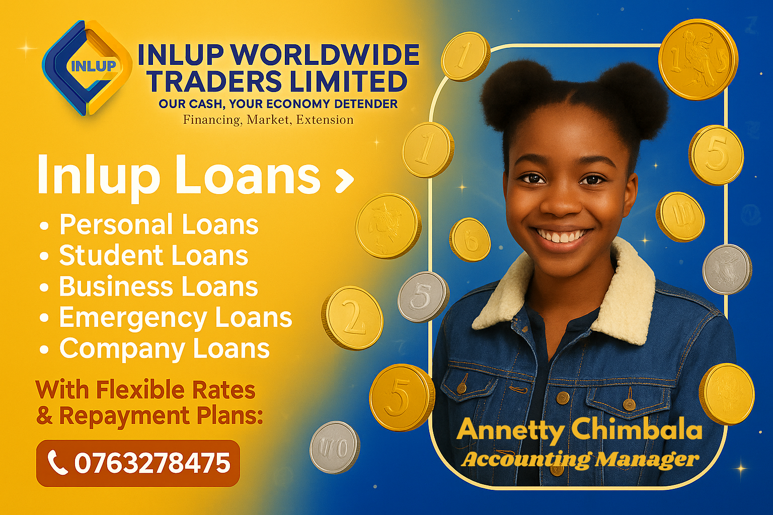 Inlup Loans — trusted digital loan services in Zambia